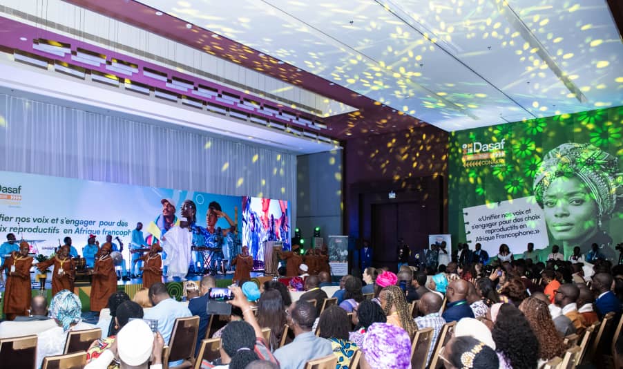 JVSAssociation's tweet image. 🎊 Nous sommes au #DASAF2025 !
Fiers de représenter un mouvement engagé pour la justice reproductive et l’autonomie corporelle des jeunes &amp;amp; des femmes 💜
Notre Responsable Programmes, @MarilyneSourou, est intervenue au panel inaugural de haut niveau.
#JVS #Conakry