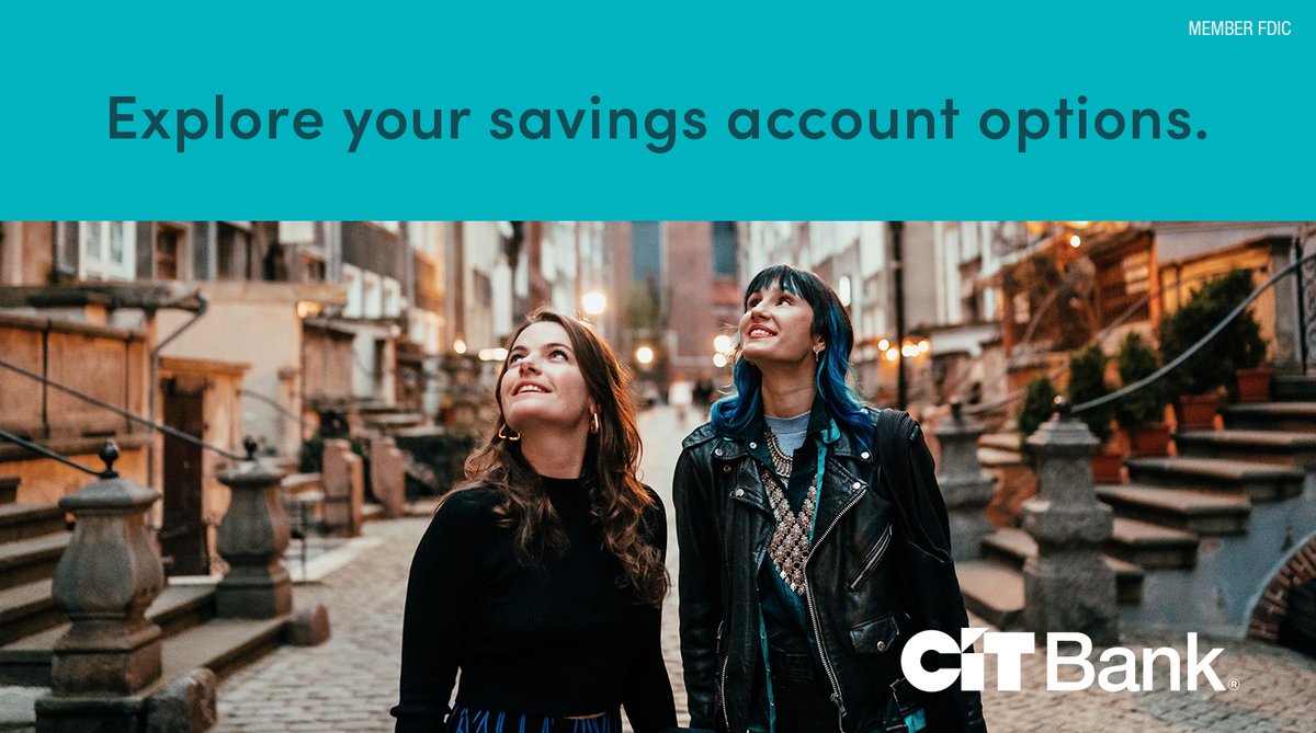 CITBank's tweet image. We offer a variety of savings accounts and CDs to help you reach your financial goals. Explore your options: cit.com/cit-bank/bank/…