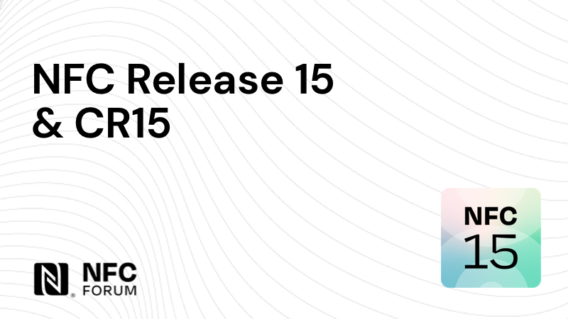 nfcforum's tweet image. 🚀 Big news!

@nfcforum launches Certification Release 15 (CR15), extending the certified NFC operating volume to 20 mm and setting new standards for performance, reliability, and interoperability.

Read more: brnw.ch/21wWQcU

#NFC #Contactless #Innovation #NFCForum