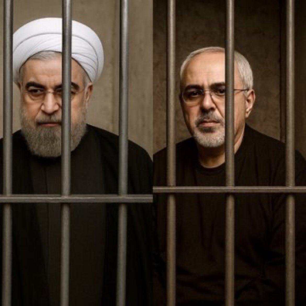 من تا این دو تا رو پشت میله های زندان نبینم 
آروم نمی گیگیرم:)

#محاکمه_ظریف_روحانی