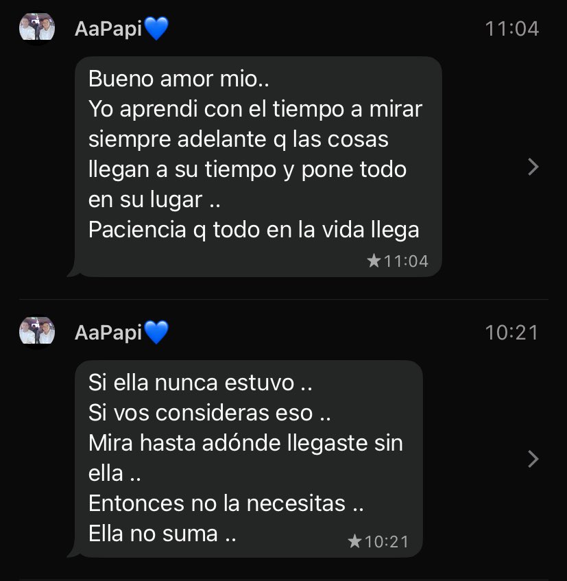 Un mensaje de papi, para sanarme ✨💙