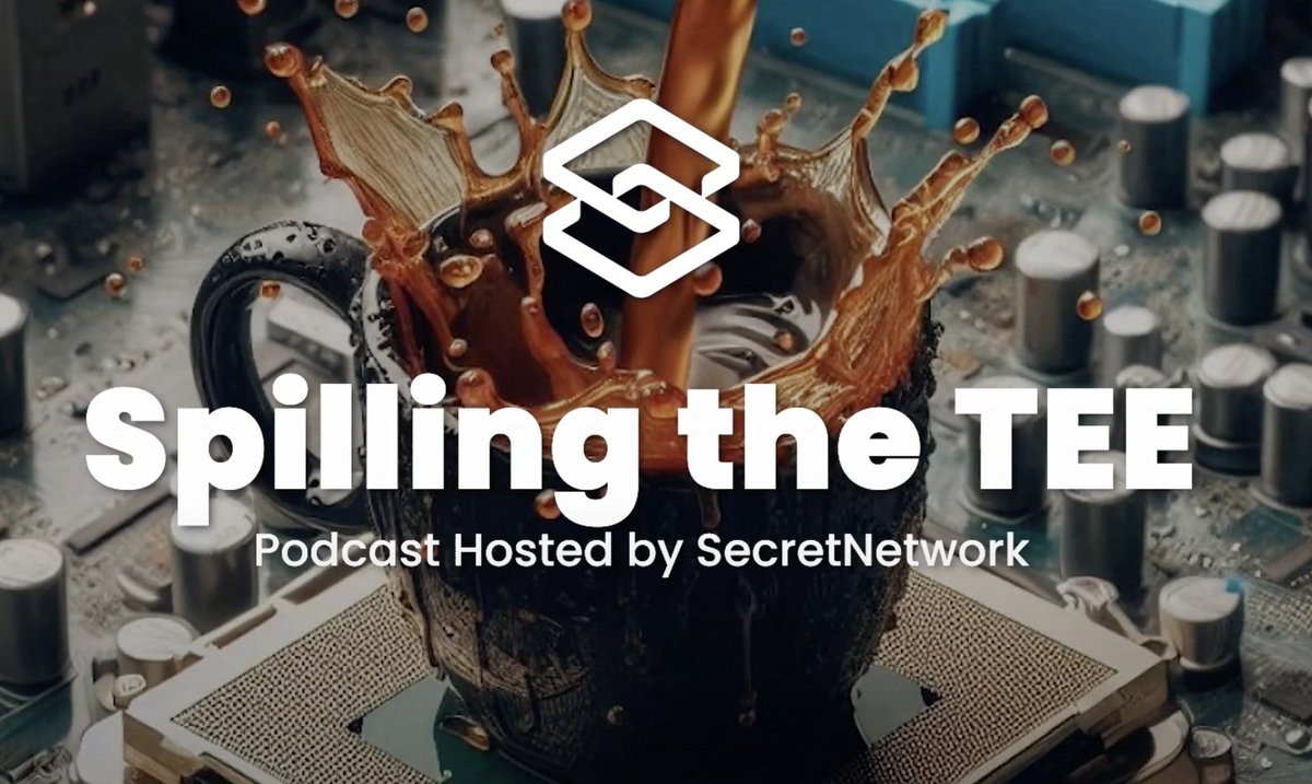 Cosmonaut Stakes | Validator ⚛️ (@cosmonautstakes) on Twitter photo Another day, another Spilling The TEE by <a href="/SecretNetwork/">Secret Network</a> $SCRT! 🍵
This episode dives into the intersection of confidential computing, AI, and decentralization, featuring Michael J. Casey with hosts Lisa Loud and Zoe McFox. 🔐
Key takeaways:
✅ Centralized AI is breaking trust: Another day, another Spilling The TEE by <a href="/SecretNetwork/">Secret Network</a> $SCRT! 🍵
This episode dives into the intersection of confidential computing, AI, and decentralization, featuring Michael J. Casey with hosts Lisa Loud and Zoe McFox. 🔐
Key takeaways:
✅ Centralized AI is breaking trust: