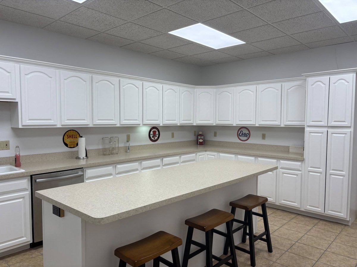 From dust 🔨 to DONE! 🥳
The FUELIowa office remodel is complete! Hard hats are off, coffee is brewing, and we’re loving our new space! Stop in, say hello, and see how we’ve fueled up our headquarters for the future!  #TogetherWeFUELIowa