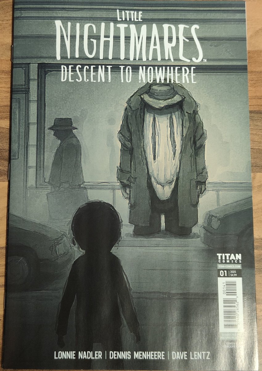 apolcanis's tweet photo. The #littlenightmare comic arrived today, looks very clean and creepy, can't wait to sit down and read it later! https://t.co/imRjAoiu3v