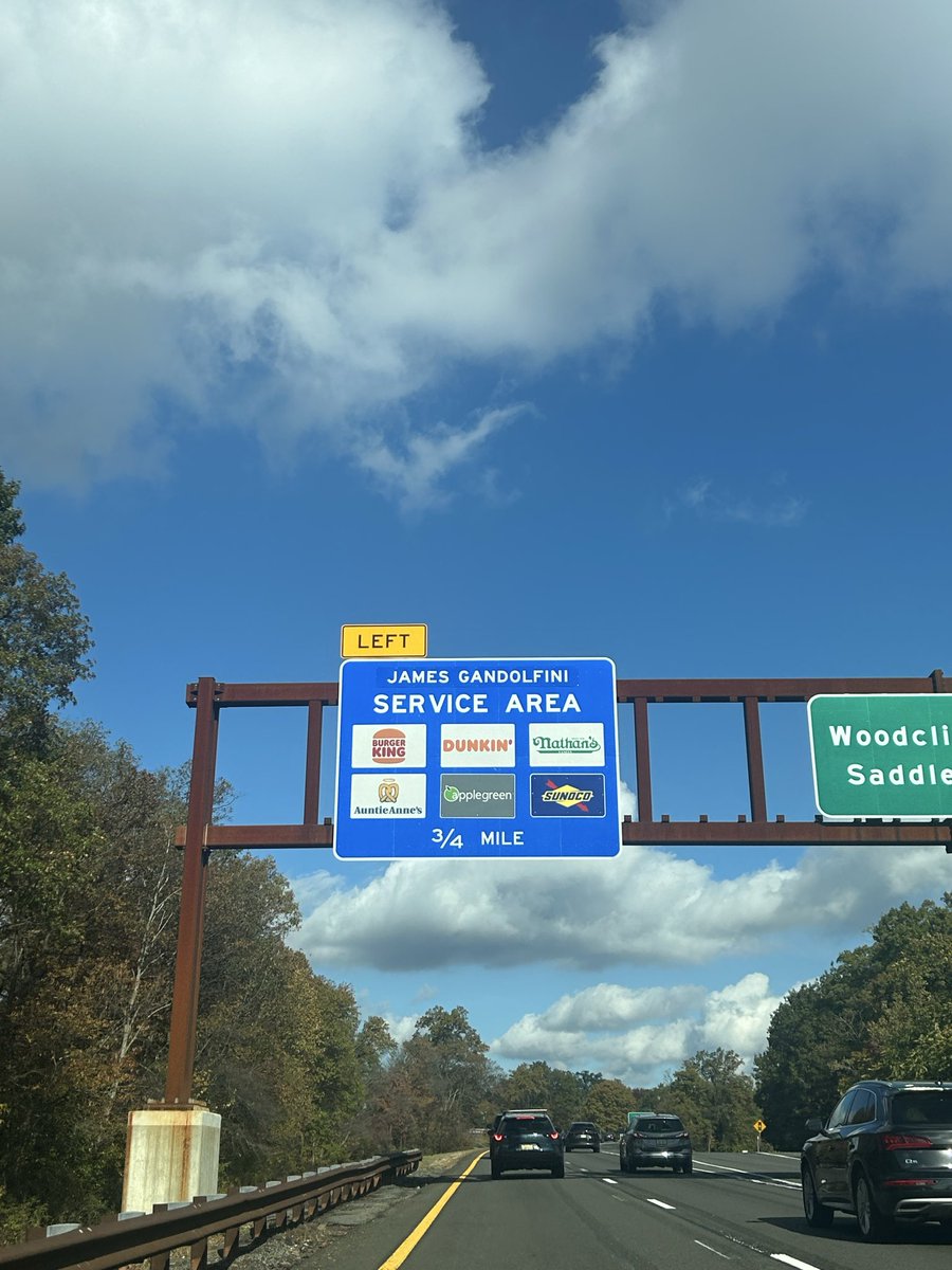 TheDrunkJetsFan's tweet image. What if we kissed at the James Gandolfini service area?