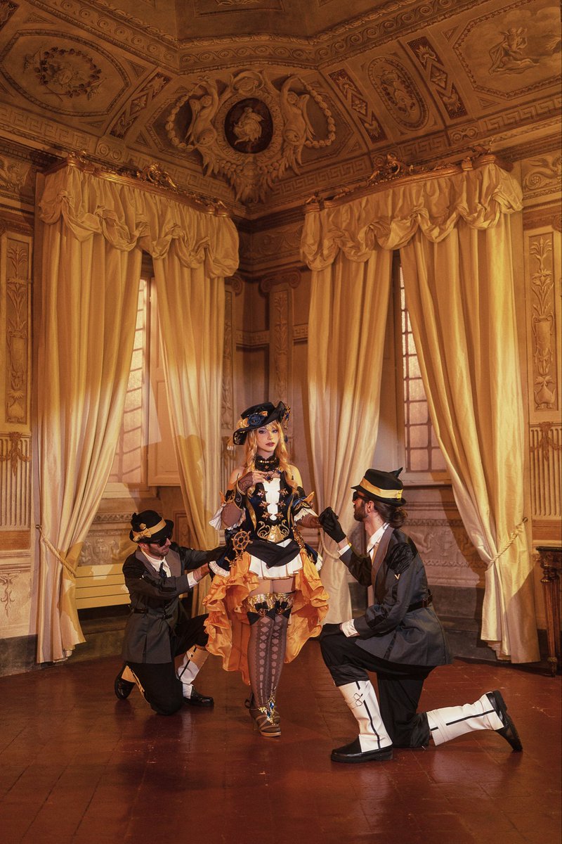 hitomi_okami's tweet image. the Spina’s on the case! 

Full set in my k0fi shop 🤍
ph: @dizzymonogatari 

#cosplay #GenshinImapct