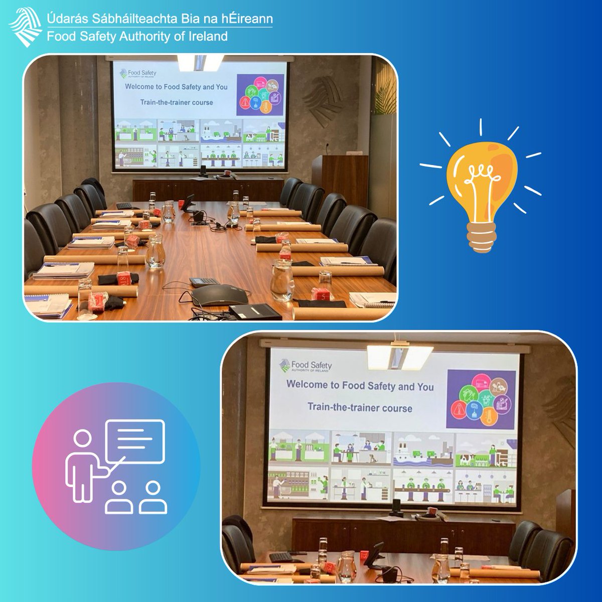 FSAIinfo's tweet image. 🚨 Food business supervisors, managers, &amp;amp; consultants! 
Join the FSAI Train-the-Trainer Workshops on 5 &amp;amp; 6 November 2025.

🕘 9:30am-4:30pm 
📍 FSAI Offices, Dublin 1
💶 Cost: €450 per participant.

✍️Register now: ow.ly/z7LH50X1ksh

#FoodSafety #FoodIndustry