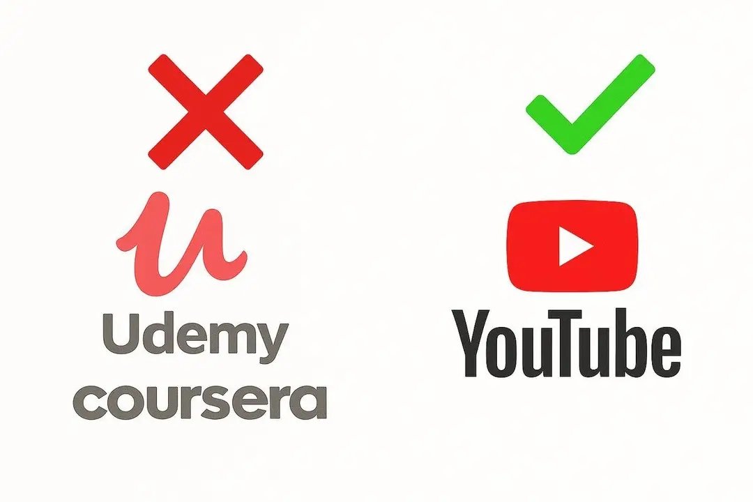amitcoder1's tweet image. Goodbye Udemy & Coursera.
If you want to le@rn AI animation, this is your FR€€ crash course.
7 channels that teach everything👇