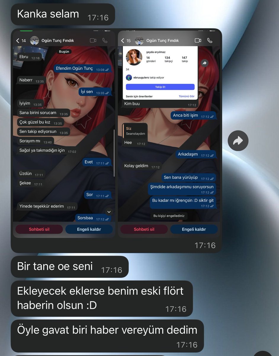 olm siz nasi bi ucubesiniz lan bi de kabul edecegimi falan dusunmustur amk AHDJJSJDKSDNSNDAJDM