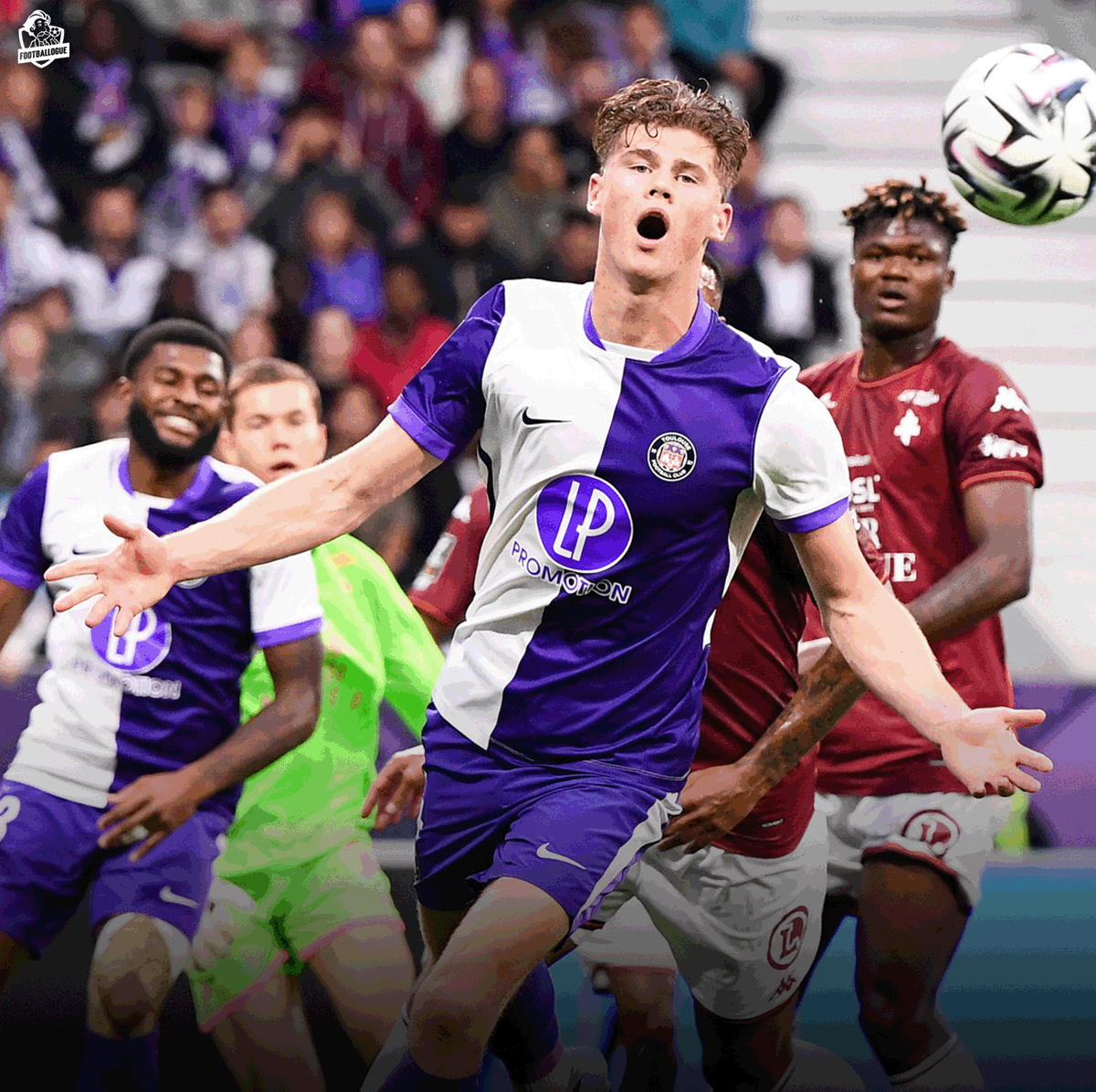 Footballogue's tweet image. Le toulousain Charlie Cresswell (ex-Leeds, Milwall) l&apos;affirme : 𝗜𝗟 𝗬 𝗔 𝗨𝗡𝗘 𝗕𝗜𝗘𝗡 𝗠𝗘𝗜𝗟𝗟𝗘𝗨𝗥𝗘 𝗔𝗠𝗕𝗜𝗔𝗡𝗖𝗘 𝗘𝗡 𝗙𝗥𝗔𝗡𝗖𝗘 🇫🇷 𝗤𝗨&apos;𝗘𝗡 𝗔𝗡𝗚𝗟𝗘𝗧𝗘𝗥𝗥𝗘 🏴󠁧󠁢󠁥󠁮󠁧󠁿 𝗗𝗔𝗡𝗦 𝗟𝗘𝗦 𝗦𝗧𝗔𝗗𝗘𝗦 ! 😄 🔥

“𝗘𝗻 𝗙𝗿𝗮𝗻𝗰𝗲, 𝗹𝗲𝘀 𝘀𝘂𝗽𝗽𝗼𝗿𝘁𝗲𝗿𝘀 𝘀𝗼𝗻𝘁…