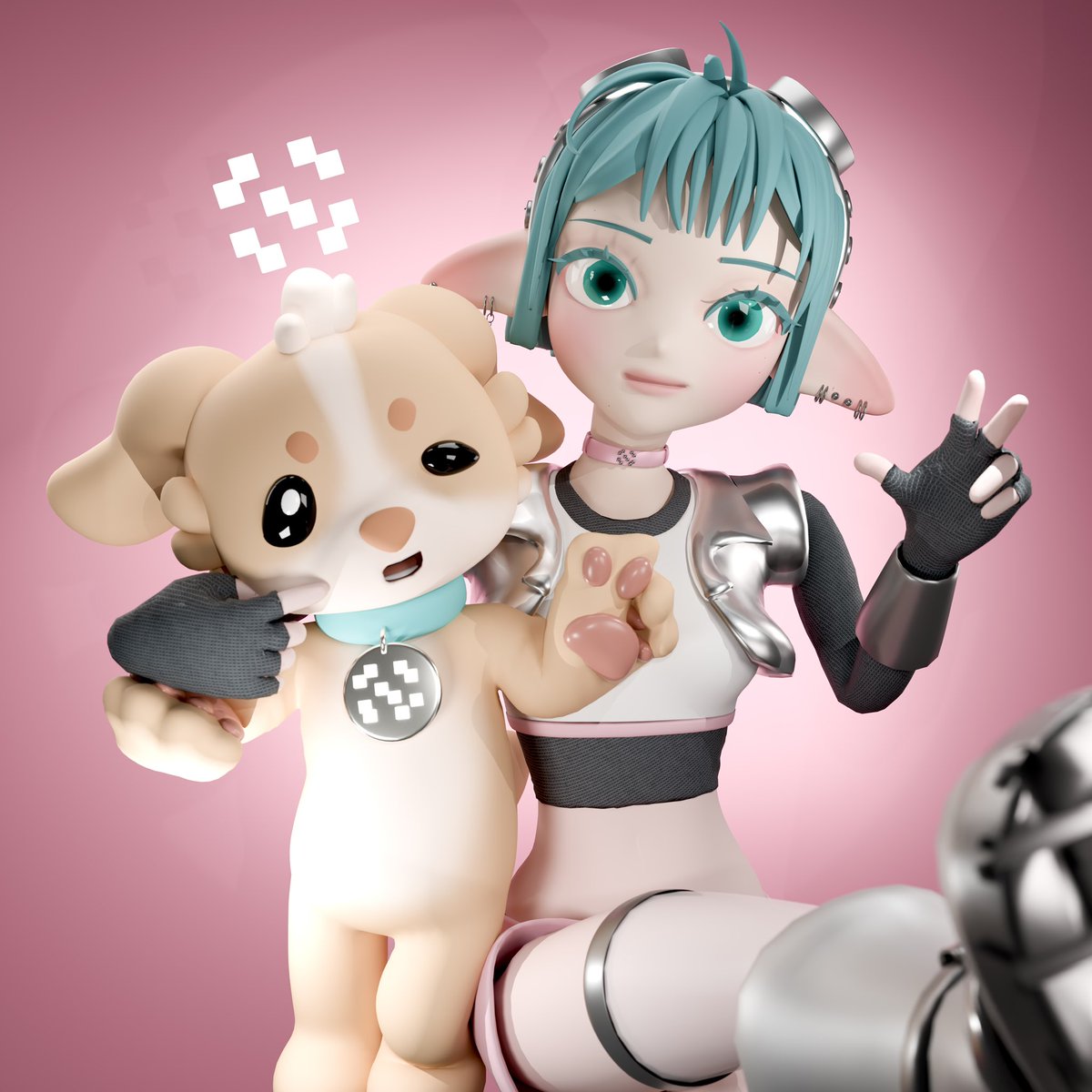 slasstyc's tweet image. Made myself a new 3D avatar 👾

The Dobby looks a little bit annoyed😪

Share your thoughts about art 👇🏻👇🏻

@SentientAGI 🩵