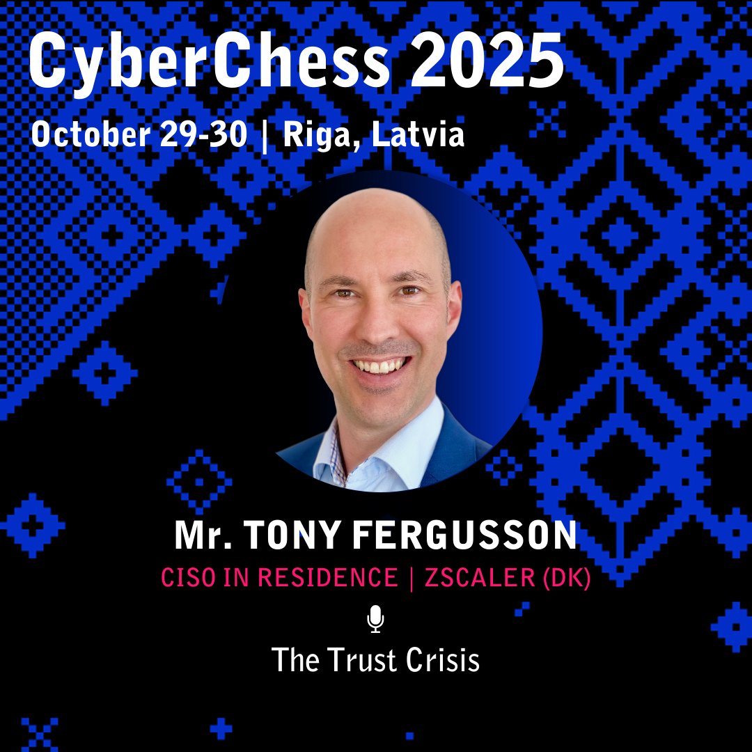 certlv's tweet image. Kas notiek, kad uzticība kļūst par mērķi?
29. oktobrī konferences #CyberChess2025 tematiskajā blokā “Apdraudējumu attīstība un to ietekme uz uzticamību” – reāli piemēri, kā haktīvisti, botneti un mākslīgais intelekts maina digitālo drošību.

📅 Programma: cyberchess.lv