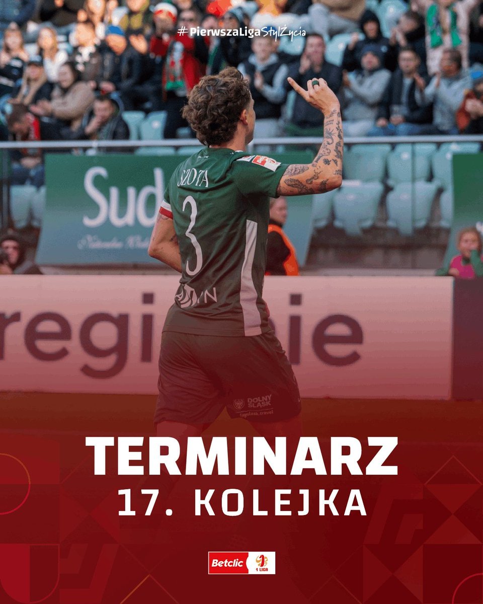 WislaVSLiga's tweet image. ℹ️ Znamy terminarz 17. kolejki Betclic I Ligi. 
Wisła zagra z Pogonią Siedlce na wyjeździe w niedzielę (23.11) o godzinie 14:30.

[✅ @_1liga_]
#WisłaKrakow #1LigaStylZycia #POGWIS