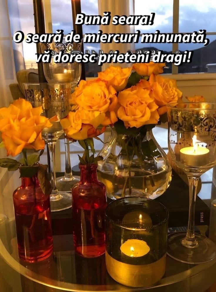 O seară frumoasă și liniștită vă doresc tuturor alături de cei dragi vouă!🍂💫🍂
