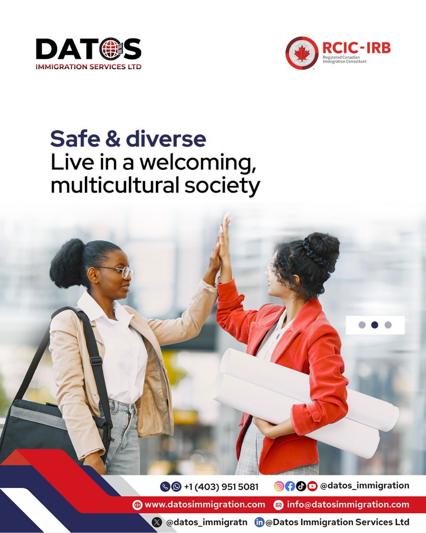 datos_immigratn's tweet image. Why Canada? Because it’s more than a destination. it’s a place to learn, work, thrive, and belong. Ready to start your journey?”

#WhyCanada #DatosImmigration #CanadaDream #MoveToCanada #StudyInCanada #WorkInCanada