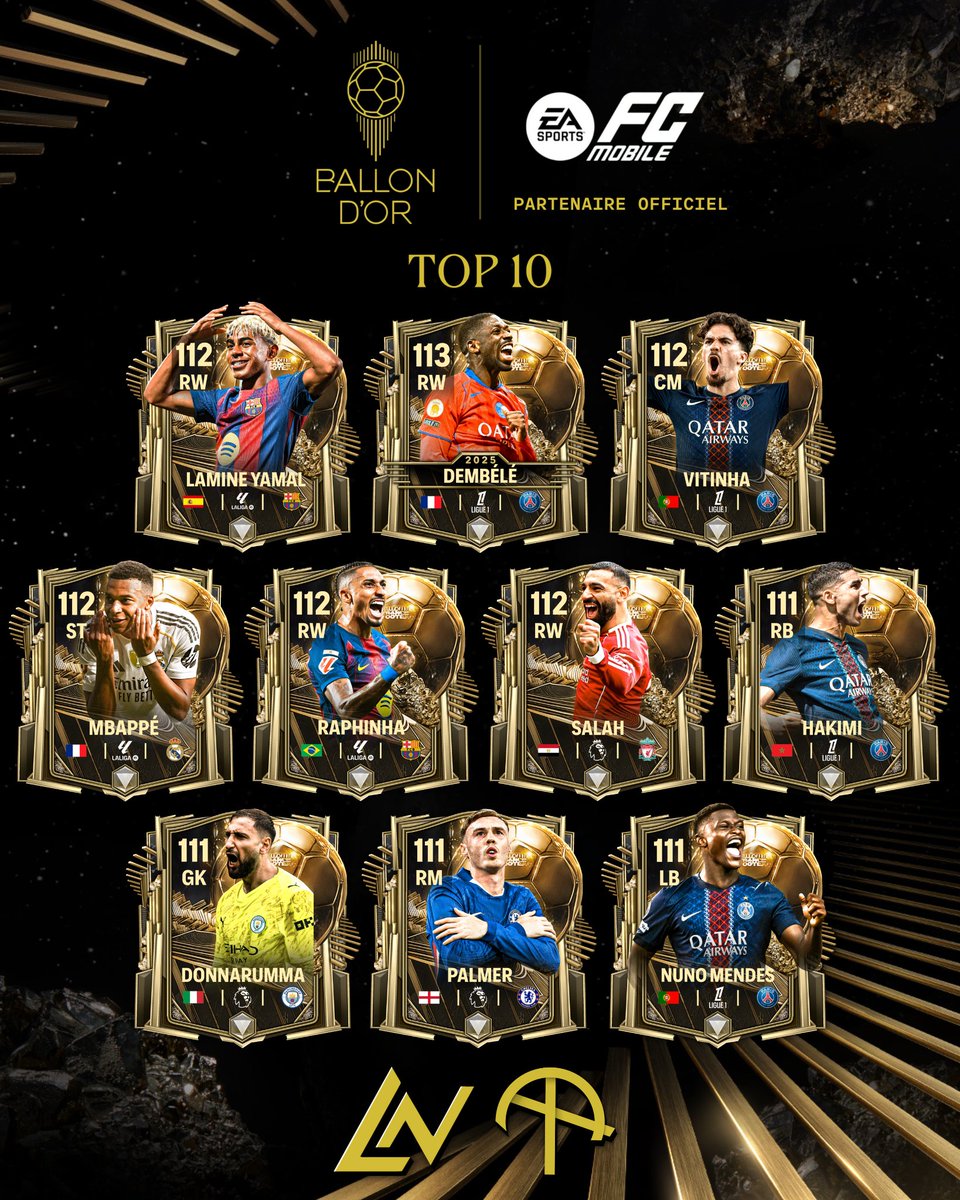 lean_xz10's tweet photo. Ballon d'Or ⚽🏆🏅
A new era of the Ballon d'Or is here on FC Mobile! This redesign brings a completely new experience, inspired by the grandeur, prestige, and history of world football.
Pd: collab with: ap_mobile https://t.co/Vhyyg5gEUR