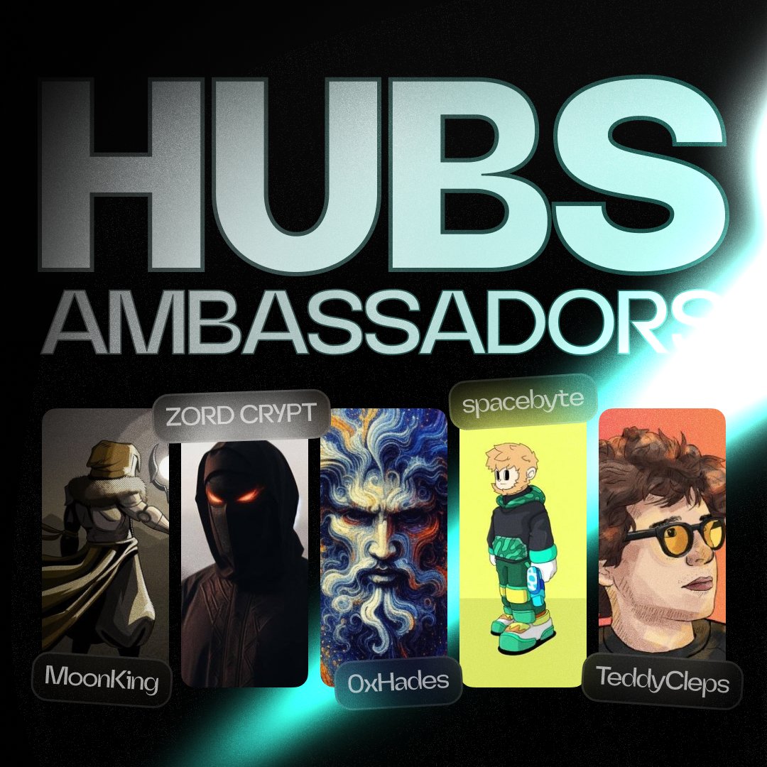 The HubsAI Ambassador Collective is HERE! 🚨

While others talk about the future of commerce...
We're building it with the voices that actually move the RWA space forward.

We're glad to have the builders, innovators, and truth-tellers who understand what happens when physical