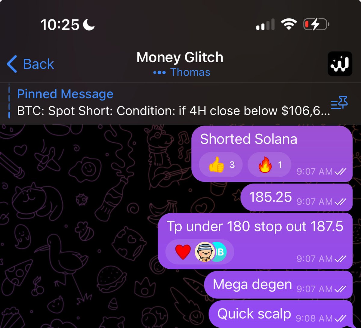 wizardofsoho's tweet photo. Another beautiful trade to start the day https://t.co/QzN3qSsYoG