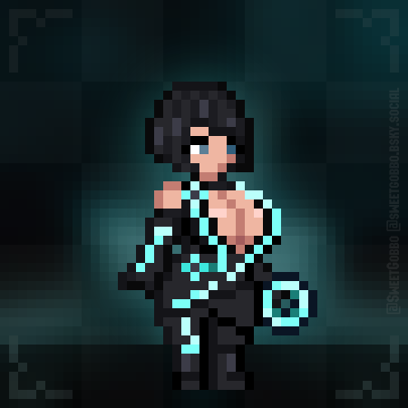 SweetGobbo's tweet photo. Busty Quorra fanart. Inspired by @vaako7's posts.
#tron #fanart #pixelart #pixelartist #ドット絵 https://t.co/wO5abuILyP
