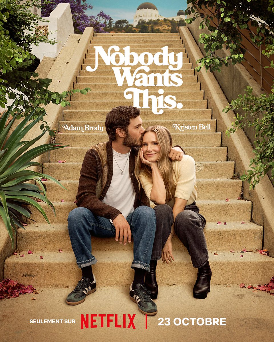 NetflixFR's tweet photo. NOBODY WANTS THIS saison 2, demain 9h01. https://t.co/dH3REJPWYl