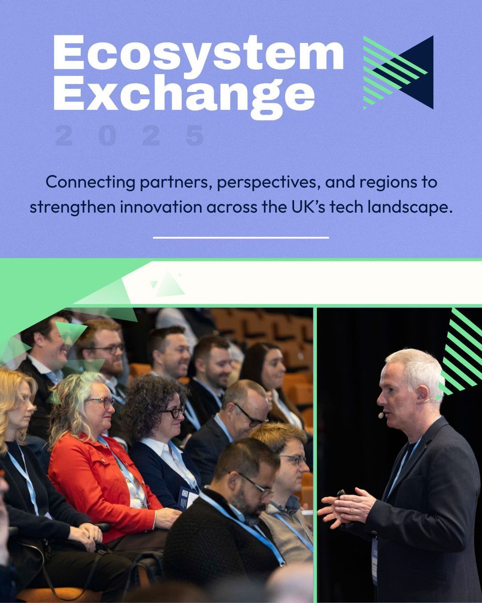 CodeBaseTech's tweet image. Collaboration is our foundation.
Ecosystem Exchange 2025 builds on last year’s spirit of shared learning, powered by partners including Barclays Eagle Labs, Edinburgh Futures Institute, Techscaler, Plexal, Tramshed Tech, Connected Ventures & ConceptionX.
#EcosystemExchange2025
