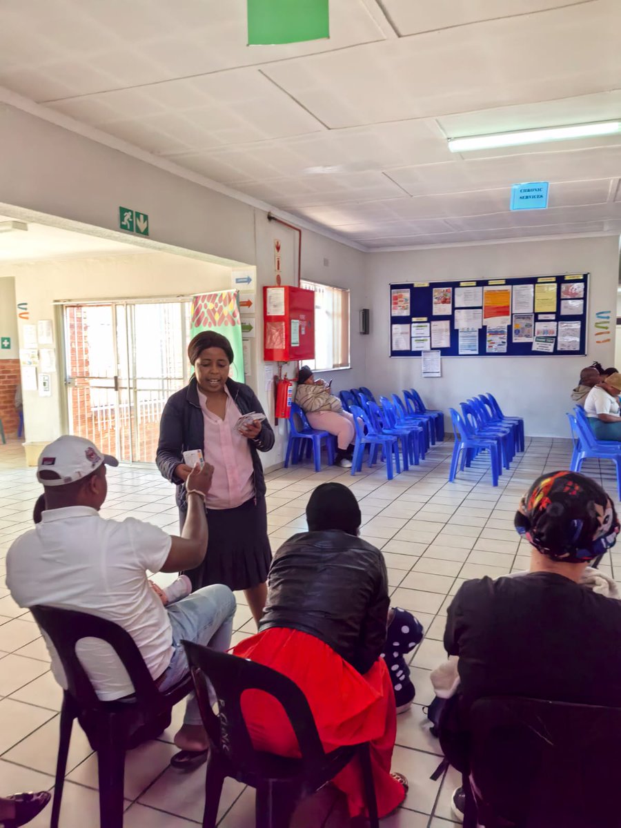 Education and Awareness Session held at Riverlea Clinic — engaging the community on various services offered by the <a href="/CityofJoburgZA/">City of Joburg</a>
#JoburgServices