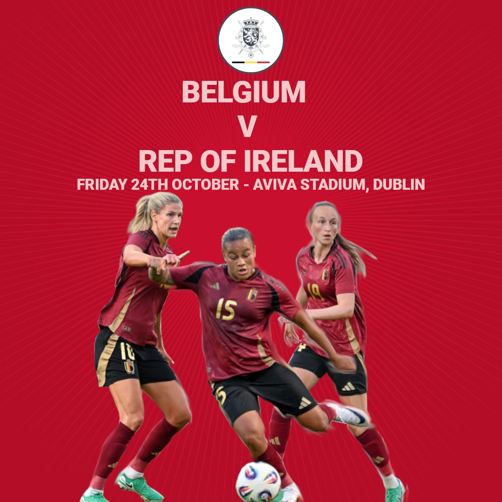 BEinIreland's tweet photo. Grab your tickets now! Come and watch @belredflames take on @IrelandFootball in the first leg of the crucial playoff Friday 24/10 @19h in the @AVIVAStadium. We'll be there to cheer on the #RedFlames as they light up the pitch! 
©SPORTPIX DavidCatry /RBFA #FLAMETIME #COMEONBELGIUM https://t.co/TFYYEy6Bdr