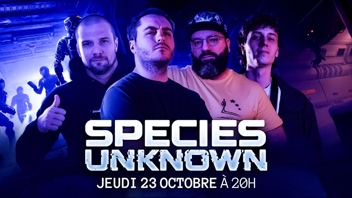 MoMaN (@momanus) on Twitter photo Demain (Jeudi) 23h Octobre à 20h 🕗
On va jouer avec <a href="/KennyStream/">⚡ KENNY.</a> <a href="/GiusTV/">Gius</a> et <a href="/ZeratoR/">ZeratoR</a> à <a href="/Species_unknwn/">Species: Unknown</a> développé par <a href="/WanadevStudio/">WanadevStudio</a> 🥳
Ca sera une Découverte du MoMaN ♥
Ceci est une collaboration commerciale 💸 Demain (Jeudi) 23h Octobre à 20h 🕗
On va jouer avec <a href="/KennyStream/">⚡ KENNY.</a> <a href="/GiusTV/">Gius</a> et <a href="/ZeratoR/">ZeratoR</a> à <a href="/Species_unknwn/">Species: Unknown</a> développé par <a href="/WanadevStudio/">WanadevStudio</a> 🥳
Ca sera une Découverte du MoMaN ♥
Ceci est une collaboration commerciale 💸