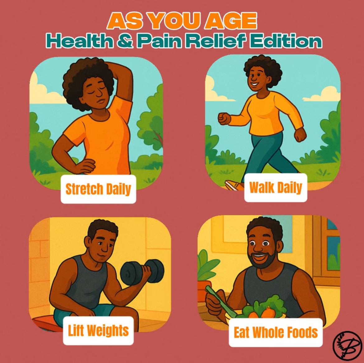 DrPrinceDc's tweet image. As you age, your body doesn’t need perfection, but it does need consistency

Move daily.
 Eat real food.
Build strength.
Stretch often.

Being healthy is NOT about luck it’s about lifestyle.
Start where you are, stay consistent, and let your body thank you later.