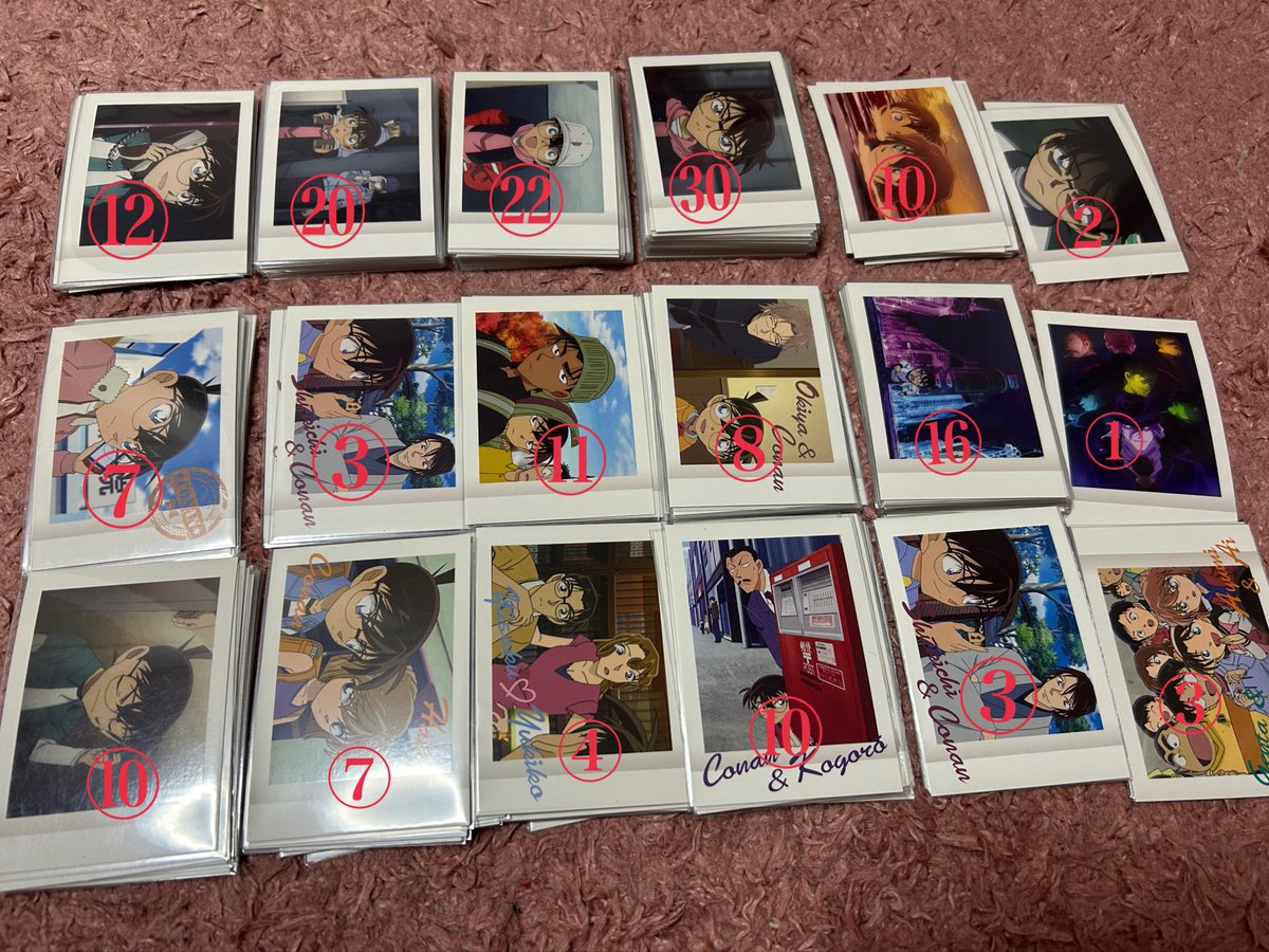 nanaconan504's tweet photo. 「買取 回収 譲渡」名探偵コナン ぱしゃこれ

譲→画像のもの
求→定価＋送料

PayPay  銀行振込のみ

出来るだけ纏めての買取お願い致します。

※コナン（和服）は4枚目から1~2枚抱き合わせで購入お願い致します。 https://t.co/KIBKvOiuiC