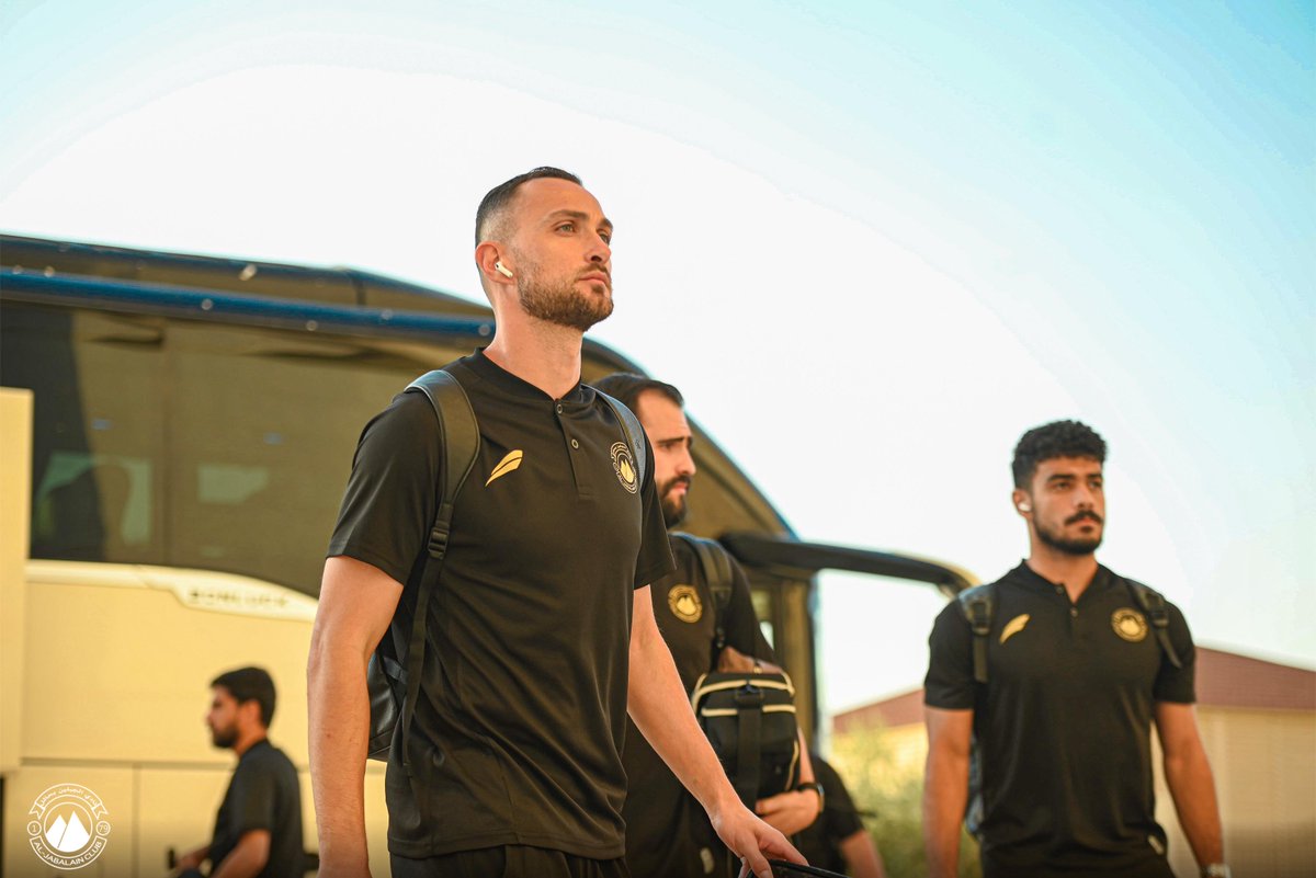 نادي الجبلين السعودي (@aljabalainfc) on Twitter photo وصلنا الملعب 🏟️
#الجبلين | #فارس_الشمال 
#الجندل_الجبلين وصلنا الملعب 🏟️
#الجبلين | #فارس_الشمال 
#الجندل_الجبلين