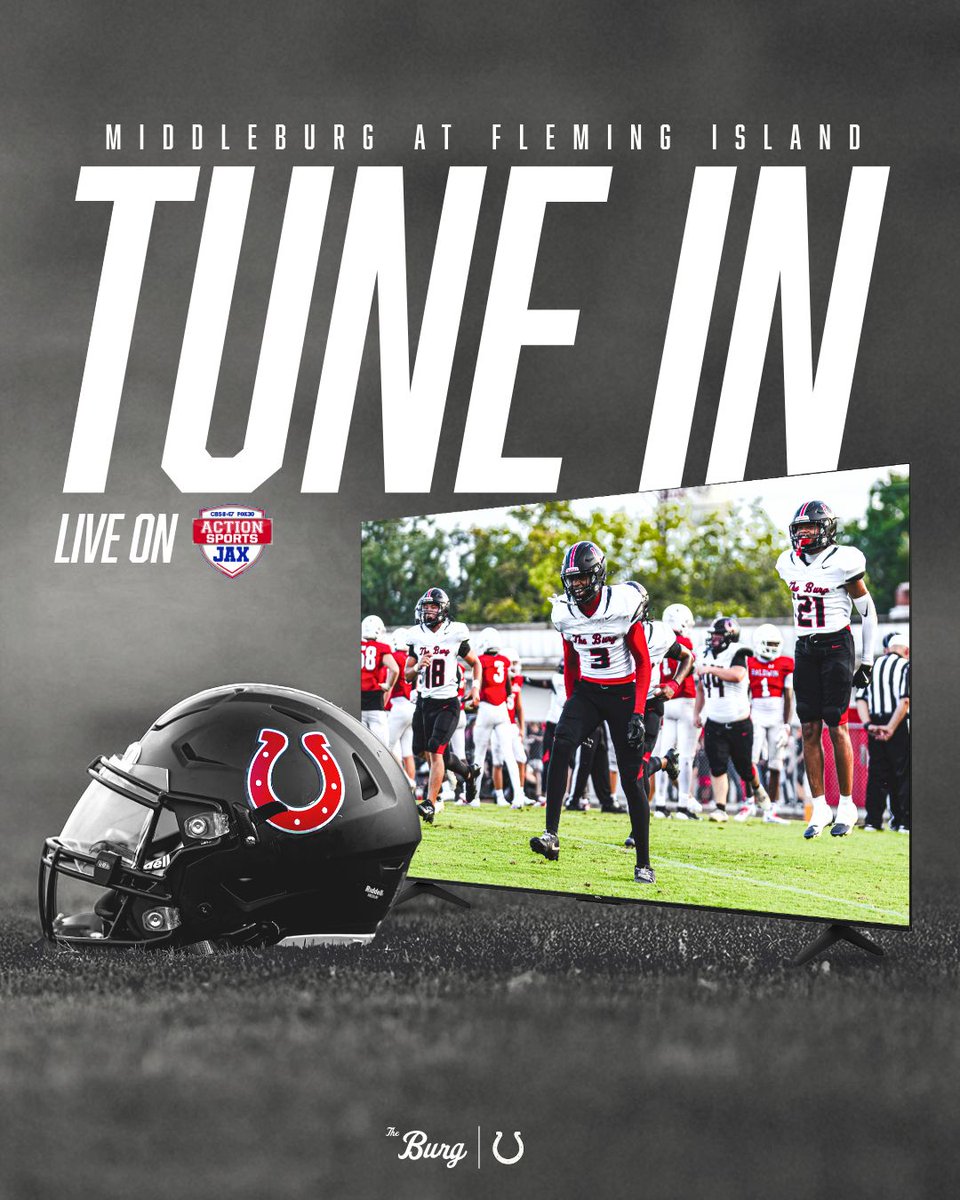 District Battle on the Island 🏝️🏈📺

Stream this week's Action Sports Jax Game of the Week LIVE! Don't miss a moment of the action as we take on the Fleming Island Golden Eagles under the Friday Night Lights!

#HorsePower