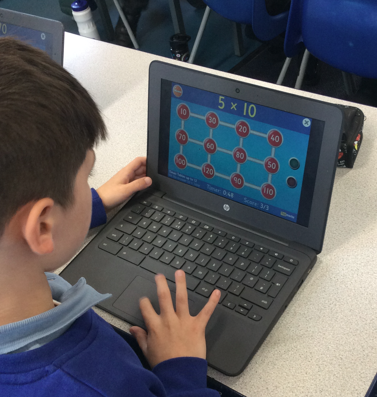 Year Four have been working really hard on their times tables...