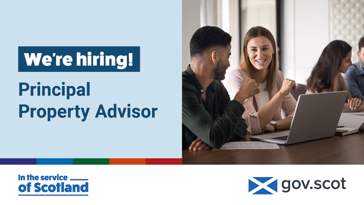 scotgovjobs's tweet image. Are you ready to lead a team of surveyors and deliver high-impact property advice for Scottish Ministers?

Join us as a Principal Property Adviser and help shape Scotland’s built environment.

Apply today: ow.ly/EpAp50XcvMU

#Surveyor #Leadership #CharteredSurveyor