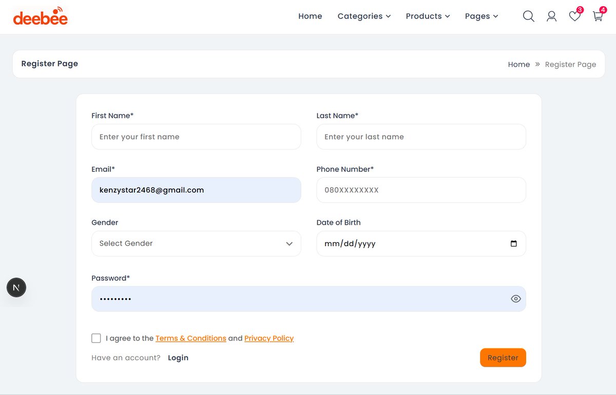 kenzycodex's tweet image. Login and Register pages are live and fully functional ✅
Clean, responsive, and smooth with simple transitions + proper validation and error handling — plus all other auth pages too.
Feels good seeing the whole flow finally come together 😌
#Nextjs #TypeScript #buildinpublic