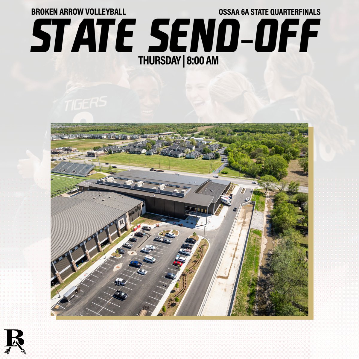 Come send off your Tigers to the State Tournament tomorrow at 8 AM! 🏐

They’ll face Piedmont in the Quarterfinals on Thursday, 9:30 AM at Verdigris HS.

#goBA🐅