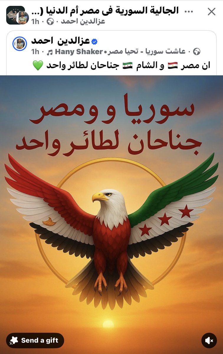 يا عالم يا جبله يا لزقه احنا اصحاب البيت والارض بنقولك ارجع بلدك

جنحان لطائر واحد كده هيبقي #طائر_هجين مشوهه مينفعش

#مصر_للمصريين_مش_تكية 
#ترحيل_السوريين_مطلب_امني 
#ترحيل_جميع_اللاجئين_مطلب_شعبي