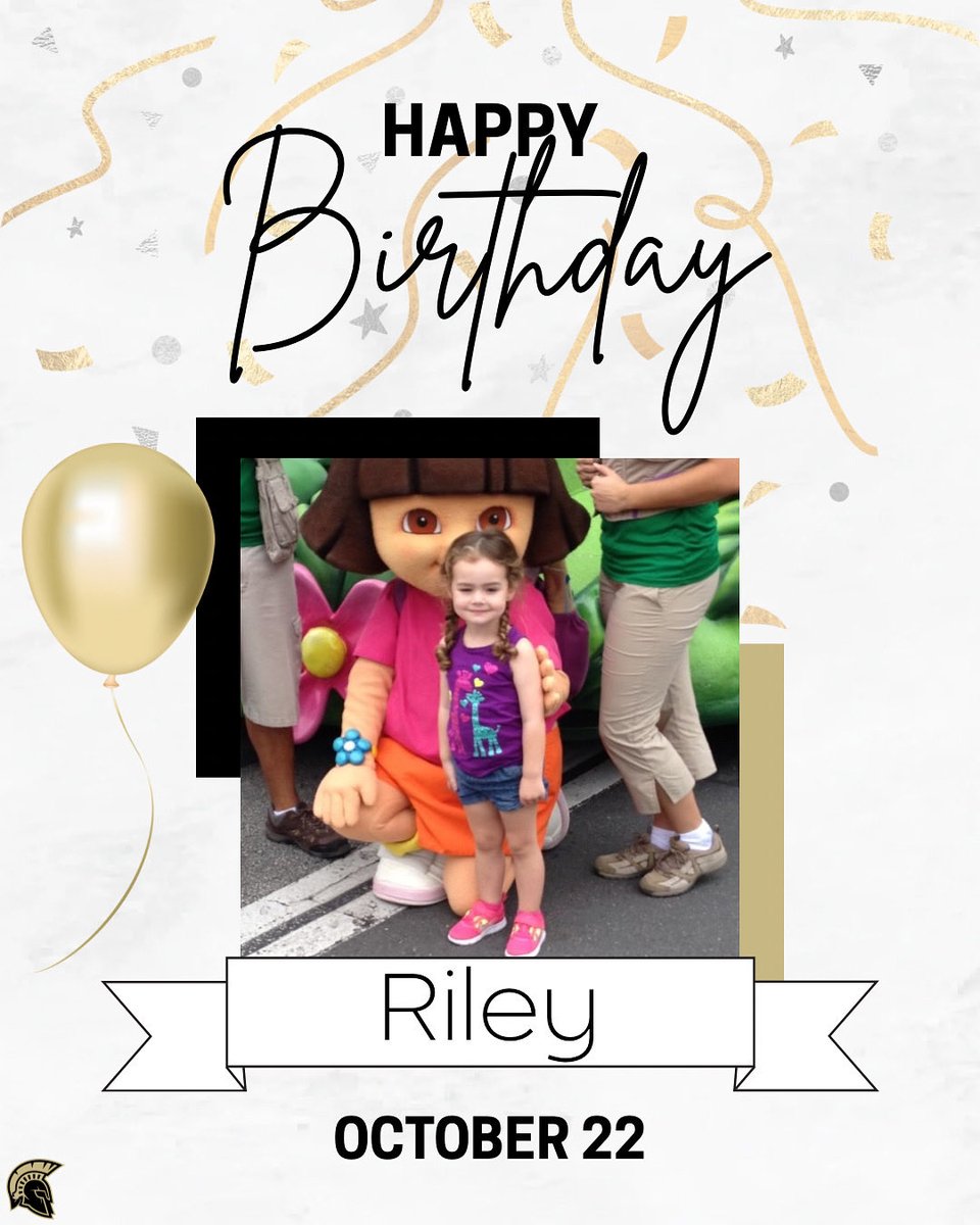 🎉 Help us wish freshman, Riley Higham, a very happy birthday! We're thrilled to have Riley as part of our program, and we can't wait to see all that she accomplishes! 💛🥎🖤