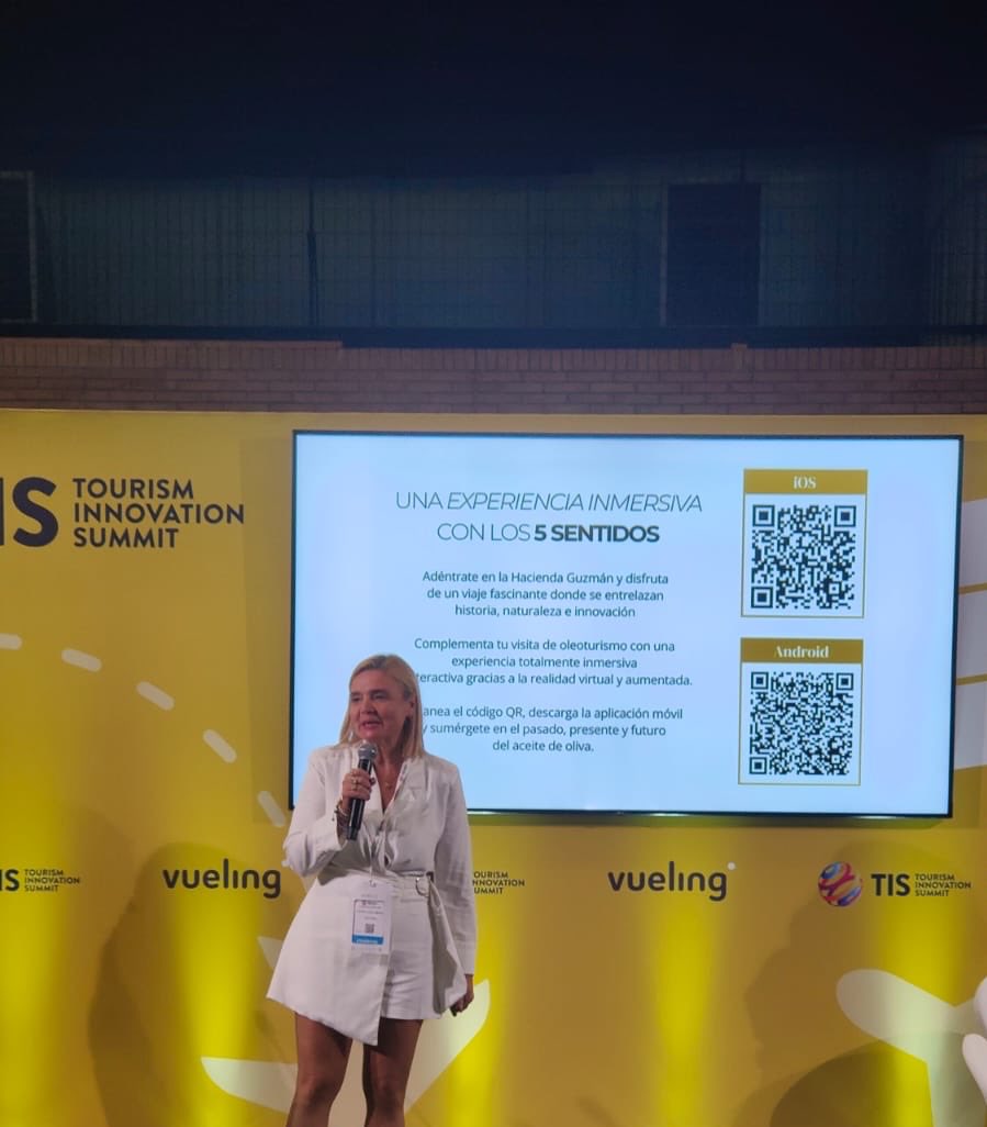 SebkaTechnology's tweet image. Nuestra presentación de la aplicación para Hacienda Guzmán en el TIS DE SEVILLA