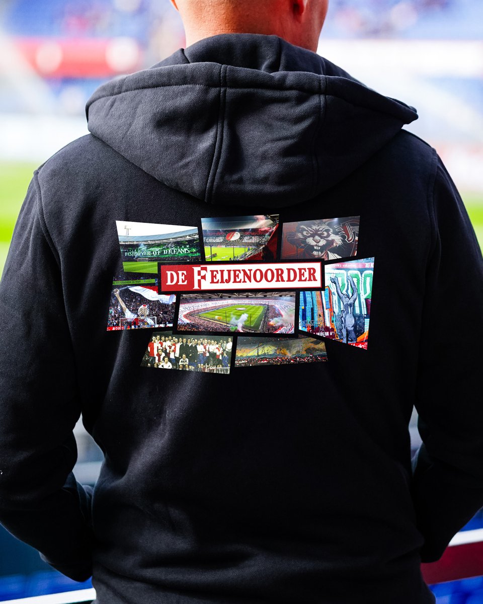 🔥 𝐕𝐞𝐬𝐭 𝐒𝐟𝐞𝐞𝐫𝐚𝐜𝐭𝐢𝐞𝐬 🔥
Morgen wordt het weer een heet avondje in De Kuip! 🔥
Zoals altijd staan we met z’n allen achter Feyenoord! ❤️🤍🖤

De sfeeracties van De Feijenoorder die ons kippenvel gaven, zijn nu vereeuwigd op dit vest. Een eerbetoon aan de mooiste