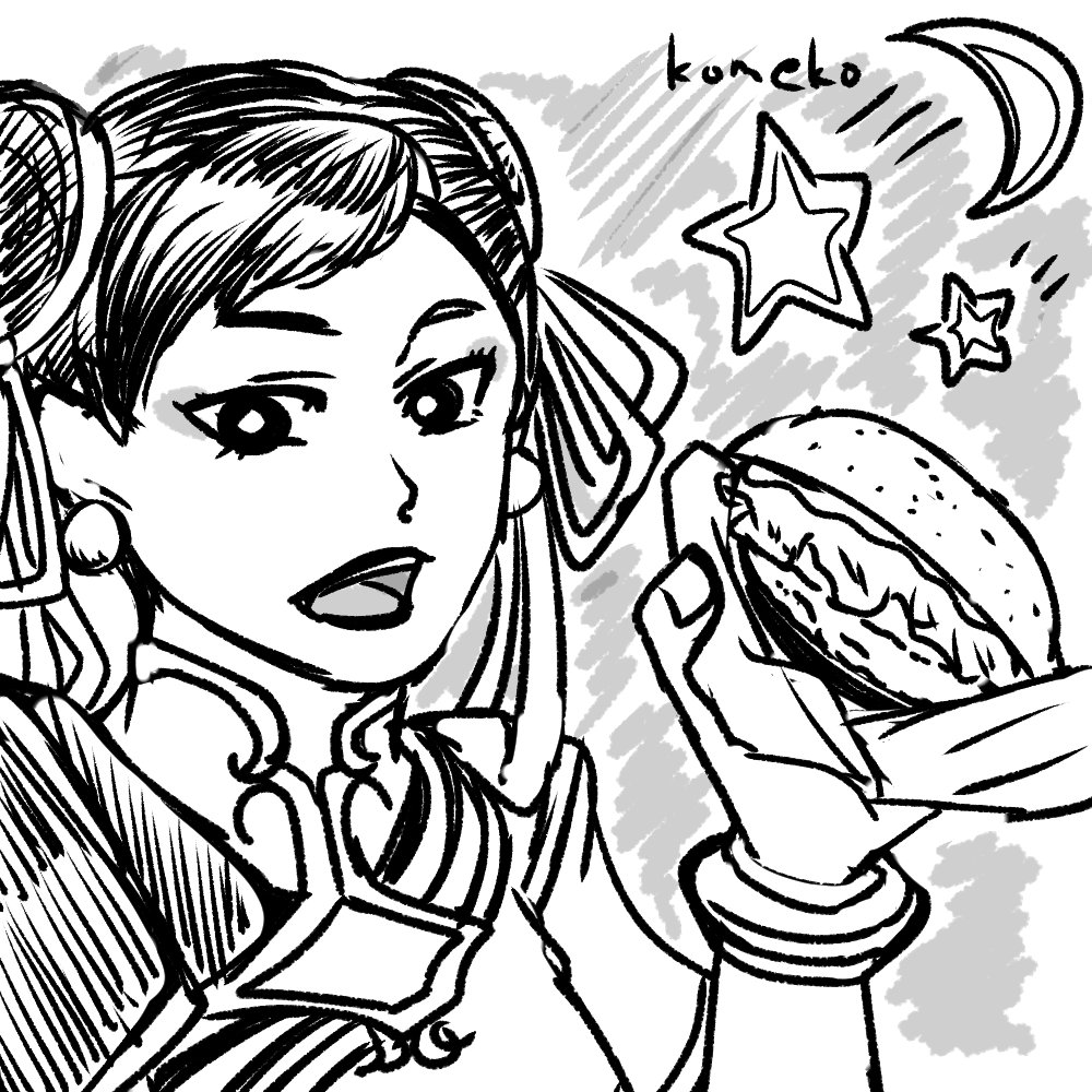 夜更かしバーガー春麗🌃🍔