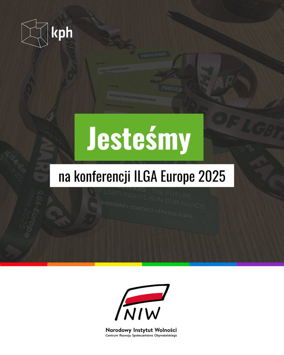 Dziś w Wilnie startuje doroczna konferencja ILGA-Europe, czyli jedno z najważniejszych spotkań ruchu LGBT+ w Europie i Azji Środkowej! Sfinansowano przez <a href="/niwcrso/">Narodowy Instytut Wolności</a> w ramach Rządowego Programu Rozwoju Organizacji Obywatelskich na lata 2018-2030 @M_dsSO