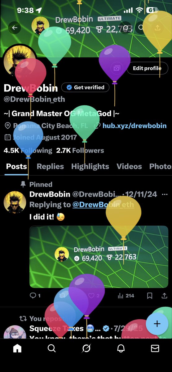 Wooo!  momma I made it!