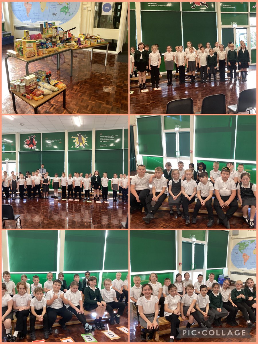 BaderPrimary's tweet image. Y4 performed their Harvest Festival this afternoon for parents/carers. We had a fantastic time singing, reading poems, prayers and saying what we were thankful for. #RRSarticle3 🍂🍁 #BaderRE