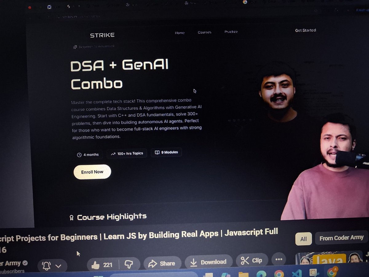 MdAnas_03's tweet image. 🚀 Build 10 Real-World JavaScript Projects — from Quote Generator to Quiz App!
Learn DOM manipulation, event handling, LocalStorage, and more while creating fun, interactive apps 🔥
💻 Perfect for beginners learning Web Dev!
#JavaScript #WebDevelopment #CodingProjects #LearnToCod