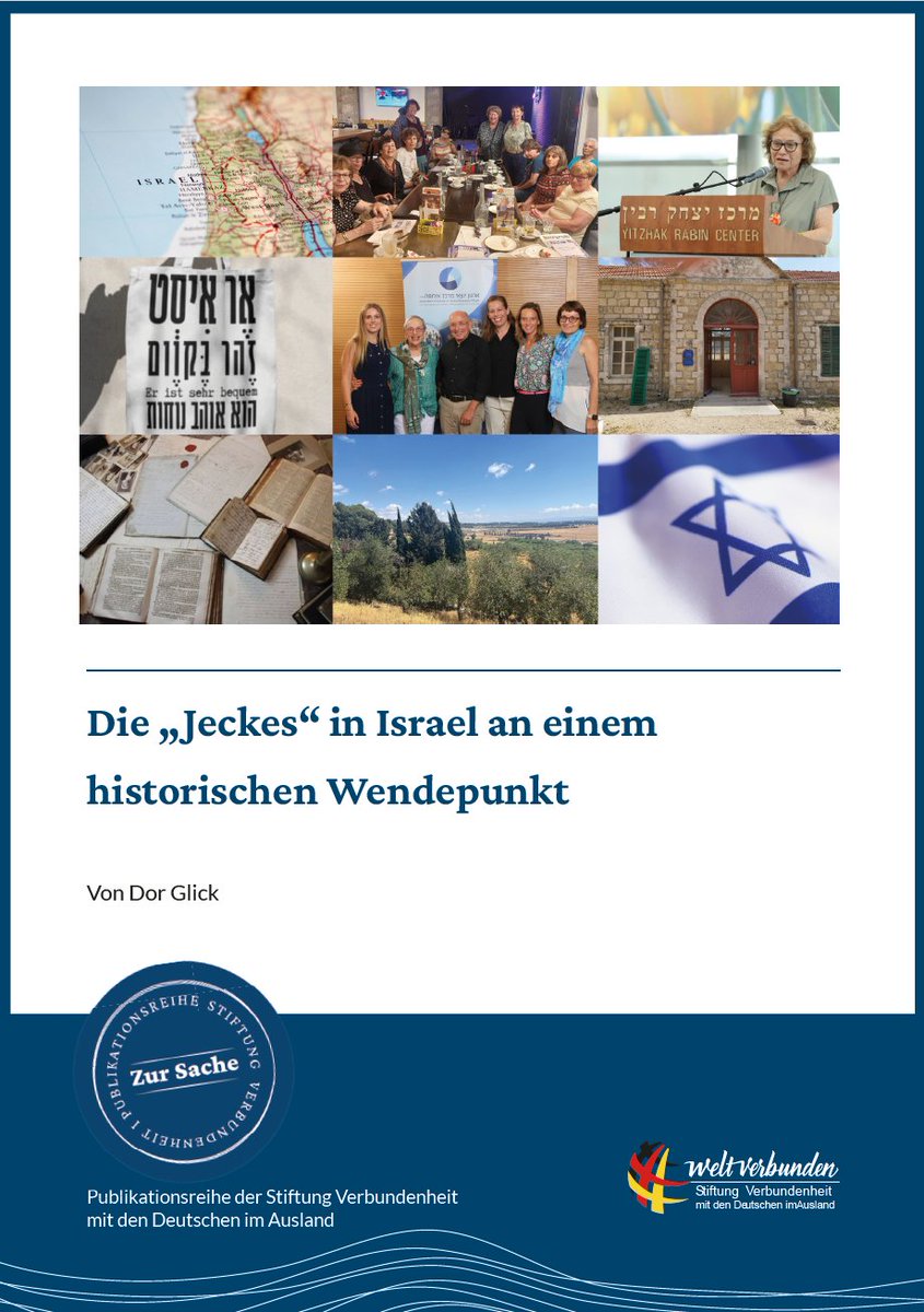 #ZurSache - Die "Jeckes" in Israel an einem historischen Wendepunkt

Für 2025 hat sich die Stiftung Verbundenheit mit den Deutschen im Ausland ein wichtiges Ziel vorgenommen: Die „Jeckes“ in Israel, die Menschen mit deutschen Wurzeln, die sich als Nachkommen deutscher Juden oder