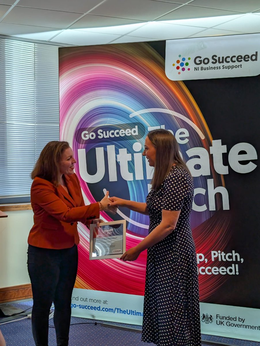 🌟 Honoured to be shortlisted to pitch my business idea and thrilled to have won the <a href="/lisburnccc/">LCCC</a>  #Inclusive #Entrepreneurship Award with Go Succeed #TheUltimatePitch
Huge thanks to my amazing mentors: <a href="/Adapt_NI/">Info@adaptni.co.uk</a> <a href="/TUDublinEntEng/">Enterprise Engagement at TU Dublin</a>
<a href="/gosucceed_ni/">Go Succeed NI</a>
 #Inclusive
#Entrepreneurship