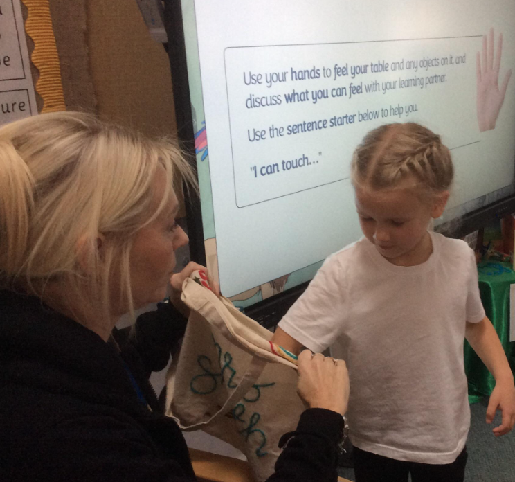 Year one have been learning all about their 5 senses in Science this week.