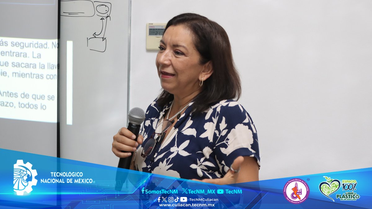 TecNMCuliacan's tweet image. En el marco del Día de la Biblioteca, la comunidad del Instituto Tecnológico de Culiacán disfrutó de la conferencia “Mujeres, una mirada al terror contemporáneo”, impartida por Flor de la Cruz Salaiza Lizárraga.

#TecNMCuliacán #OrgulloTec #DíaDeLaBiblioteca #CulturaYConocimiento