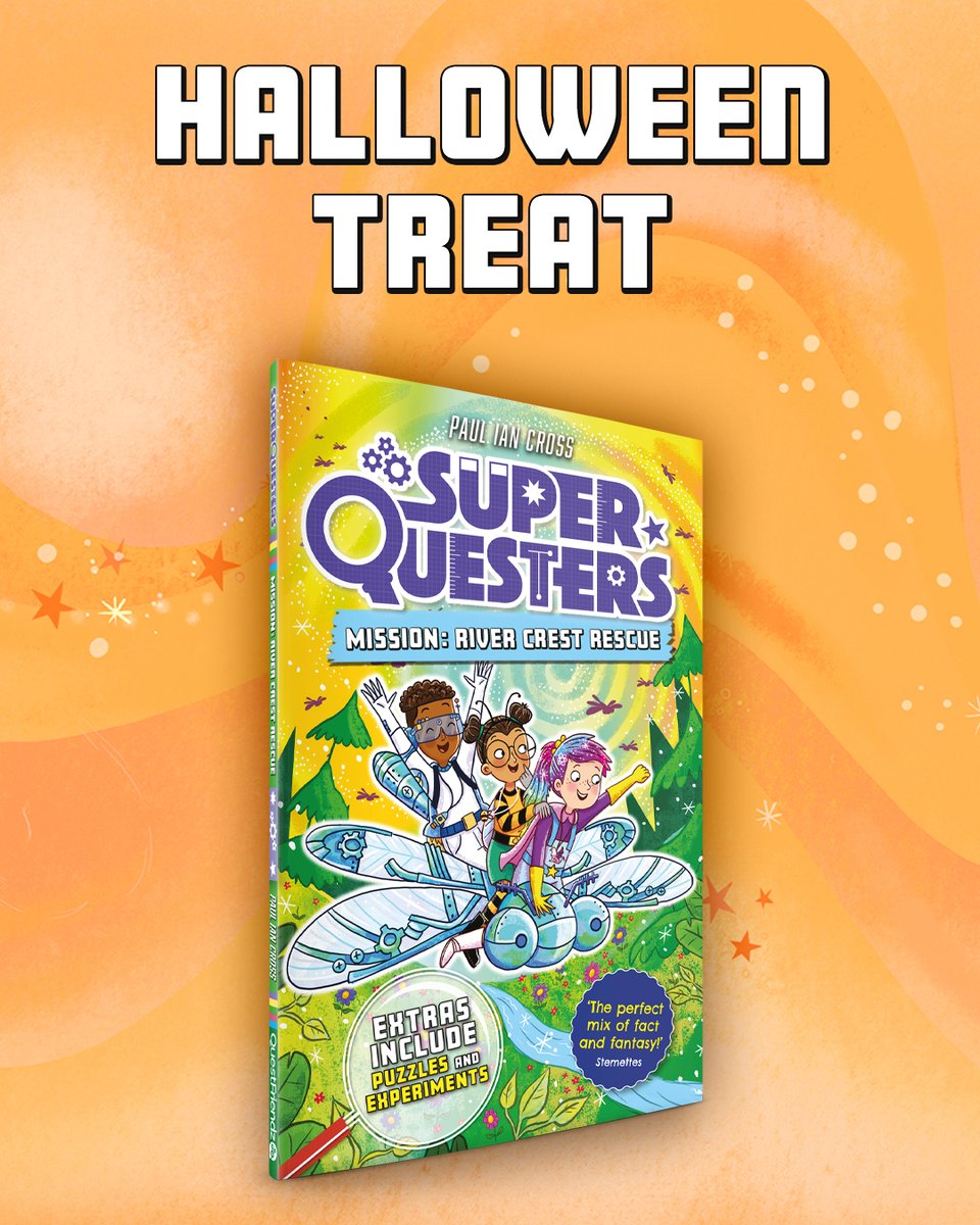 Would you like a fun treat for Halloween?  🎃👻🍬

Parenting blogger Daisarella included SuperQuesters Mission: River Crest Rescue in her Trick or Treat gifts list!

Treat yourself to the book now: tinyurl.com/AmazonMRCR